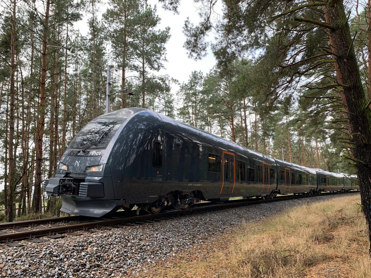 Banen tillater testing av blant annet kjøretøyets egenskaper, støynivå og kommunikasjon ved hjelp av European Train Control System (ETCS). Foto: Norske Tog