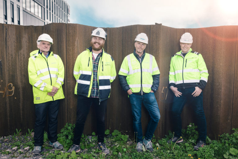 Glasopor sitt salgsteam