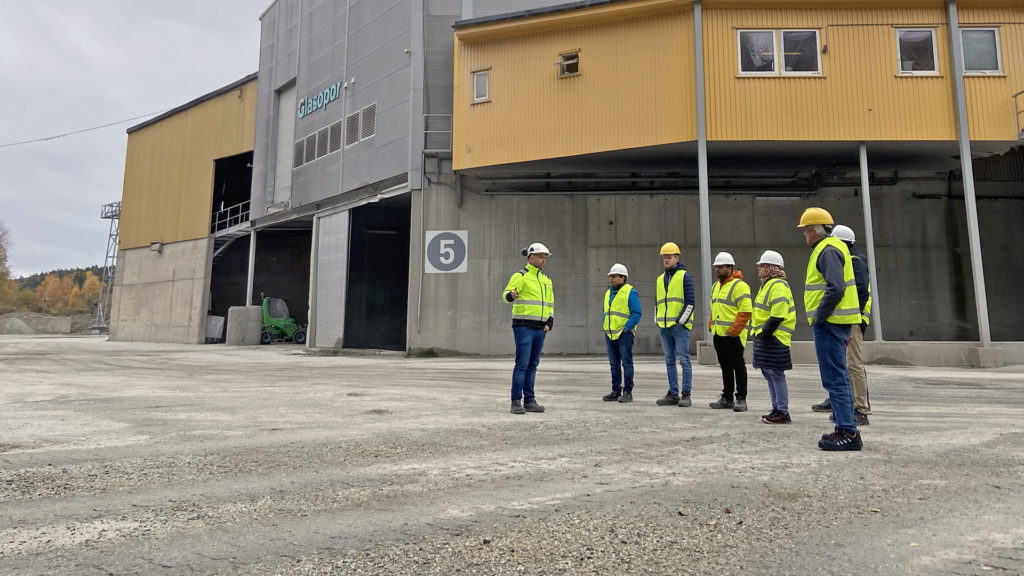 NTNU besøk varemottak