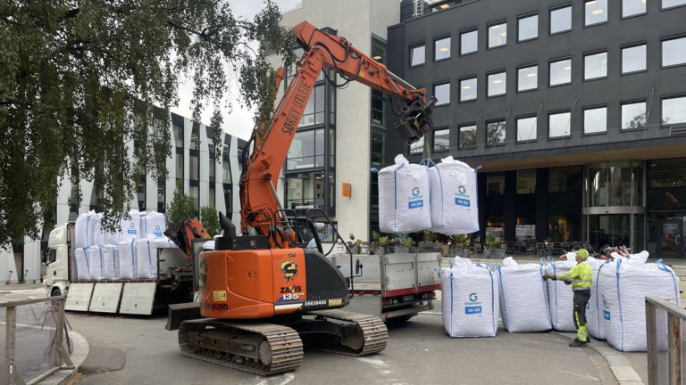 Glasopor 10-20+ levert i storsekk