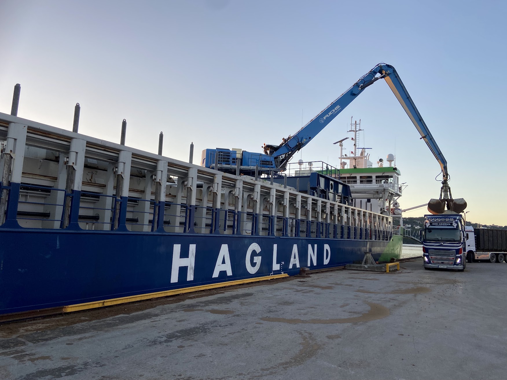 Hagland plug-in hybridskip på Sørlandet
