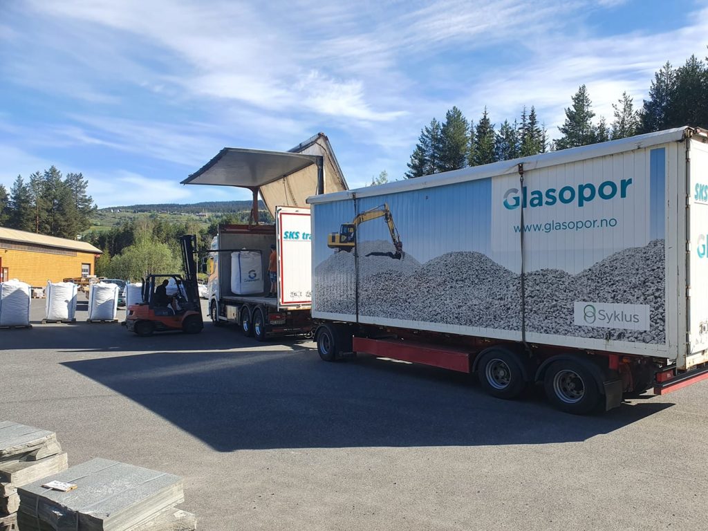 Valdres naturstein får levert storsekker