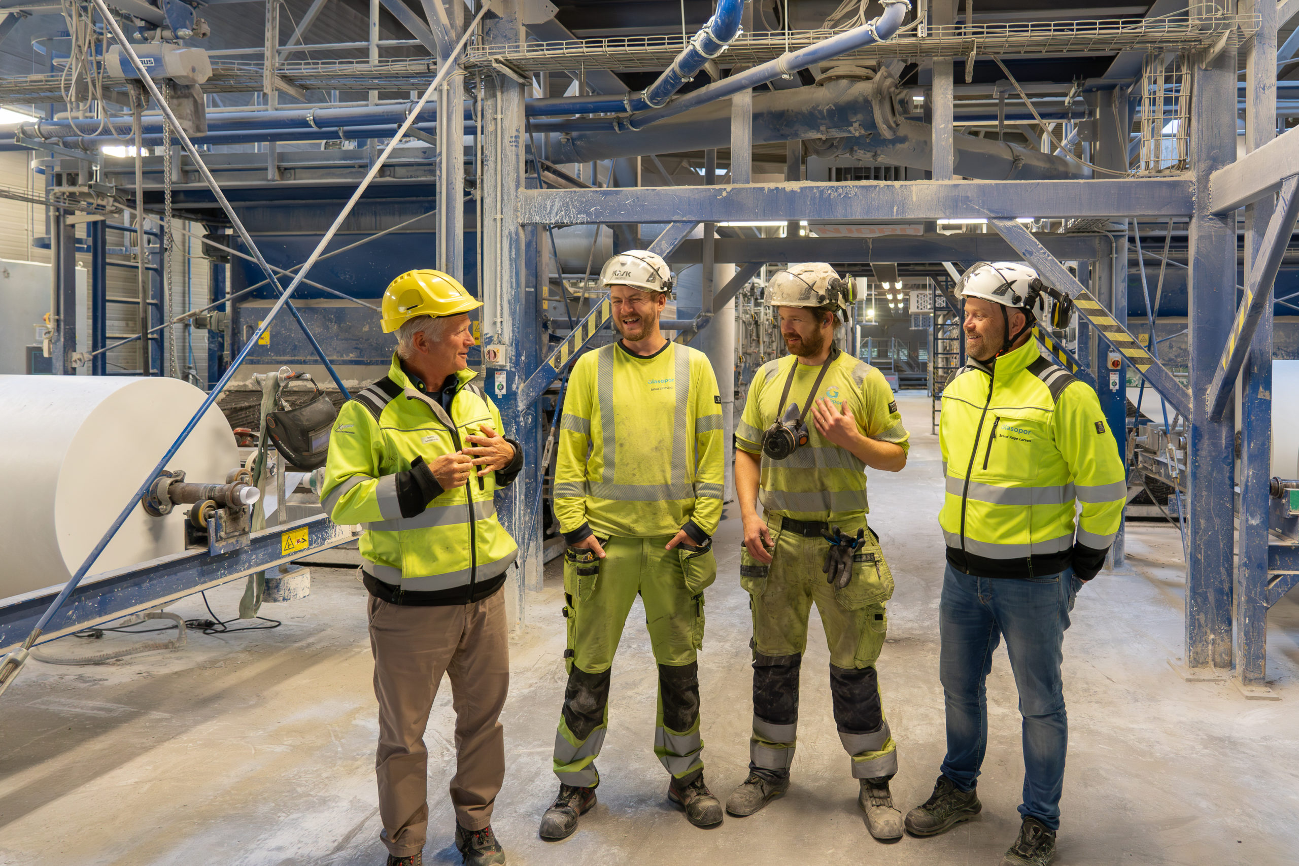 Fornyingen av fabrikken innebærer også at arbeidsplassen blir tryggere for de ansatte. Foto: TUM Studio